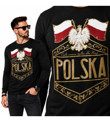 LONGSLEEVE PATRIOTYCZNY   CAŁE SERCE DLA NIEJ
